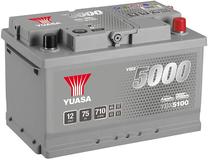 Akumuliatorius Yuasa, 12 V, 75 Ah, 710 A