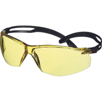 Aizsargbrilles 3M SecureFit 500 SF503SGAF-BLK-EU, melna krās./dzeltena krās.