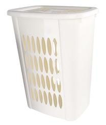 Veļas kaste Tontarelli Cover Line, 55 l, balta krās., 33 cm x 45 cm x 58.5 cm