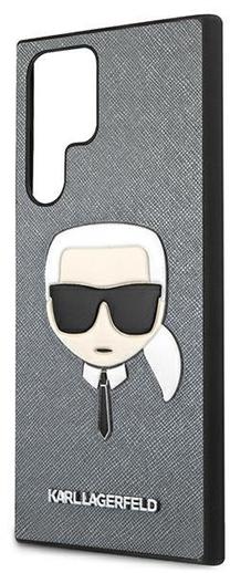 Чехол для телефона Karl Lagerfeld KLHCS22LSAKHSL, серебристый цв., Samsung