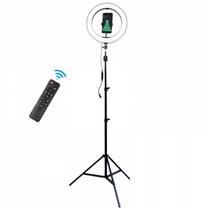Žiedinė lempa Visional LR-140K 14" 30W 3000-6000 K, 160CM