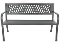 Lauko suoliukas Longwell Industrial, grafito sp., 53 cm x 125 cm x 77 cm
