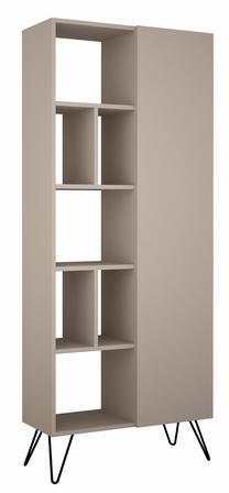 Pastatoma lentyna Kalune Design Jedda Light Mocha, šviesiai ruda sp., 190 cm x 32 cm x 79 cm