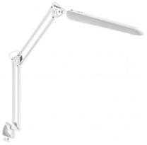 Galda lampa ar skavu GTV Architecto LB-ARCH8W-00, LED, 8W, balta krās./balta krās.