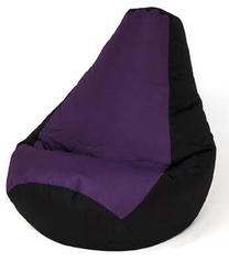 Sėdmaišis Go Gift XL, juoda sp./violetinė sp.