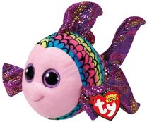 Mīkstā rotaļlieta TY Beanie Boos Flippy Fish, daudzkrāsaina, 24 cm