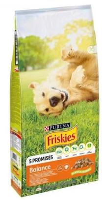 Сухой корм для собак Purina Friskies, курица, 15 кг