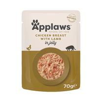 Mitrā kaķu barība Applaws Natural Cat Food, jēra gaļa/vistas gaļa, 0.07 kg