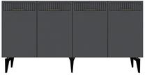 Komoda Kalune Design Alvin, antracito sp., 80 cm x 40 cm x 150 cm