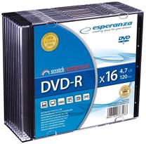 Įrašomas kompaktinis diskas Esperanza, 4.7 GB, 10vnt.