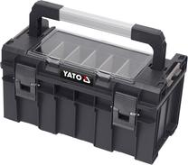 Ящик для инструментов Yato YT-09183, 45 см x 26 см x 24 см, черный цв.