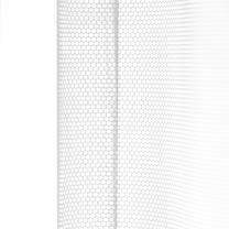 Dieninė užuolaida Domoletti W2041-71002, kreminė sp., 140 cm x 300 cm