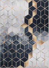Ковер комнатные Mark Arlen Cube, золотой цв./белый цв./серый цв., 170 см x 120 см