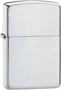 Šķiltava Zippo Lighter 13 Brushed Sterling, sudraba krās.