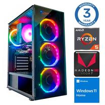 Стационарный компьютер Intop RM74353WH AMD Ryzen 5 5600GT, DDR4 32 GB, SSD+HDD 250 GB 4 TB, AMD Radeon RX Vega 7 Dynamic, Windows 11 Home