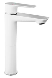 Смеситель для раковины Ferro Doris White/Chrome BDO2L, белый цв./хромовый цв.