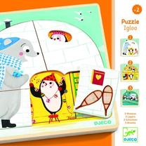 Medinė dėlionė Djeco Igloo DJ01485