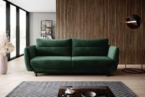 Sofa Silva Loco 35, tamsiai žalia sp., 90 x 236 cm x 90 cm