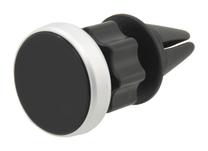 Auto telefona turētājs Compass Magnetic, 0.06 kg, melna krās.