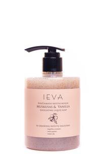 Skystas muilas, šveičiamasis Ieva Musk & Vanilla, vanilė/muskusas, 500 ml