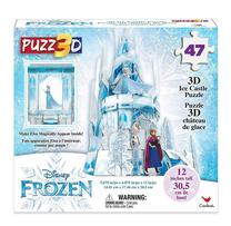 3D dėlionė Spin Master Frozen II 3D Ice Castle, 14.4 cm x 17.4 cm, 47 vnt., mėlyna sp./balta sp./žydra sp.