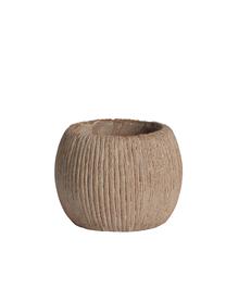Gėlių vazonas Domoletti BTP05C, cementas, Ø 20.5 cm, ruda sp.
