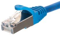 Провод Netrack BZPAT3FB RJ-45 8P8C, RJ-45 8P8C, 3 м, синий цв.