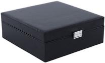 Lādīte Songmics Jewelry Box, melna krās., 26 x 26 x 10 cm
