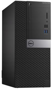 Stacionarus kompiuteris Dell OptiPlex 7040 MT, atnaujintas Intel® Core™ i7-6700, 756 GB, DDR4 4 GB, SSD+HDD 256 GB 500 GB, Nvidia GeForce GTX 1650 4 GB GDDR5, Windows 10 Pro RM30890
