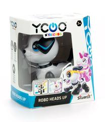 Žaislinis robotas Silverlit Yoco N Friends Robo Heads Up™ Puppy, universali, balta sp.