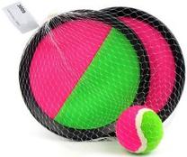 Игра для улицы RoGer Catch Ball, черный цв./зеленый цв./розовый цв.