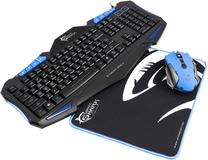 Laidinis klaviatūros ir pelės komplektas White Shark GC-3101, EN, balta sp.