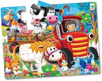Pusle Amo Toys Farm Friends, 12 tk