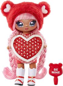 Кукла MGA Na! Na! Na! Surprise Sweetest Hearts Valentina Moore 580119, 19 см, красный цв.