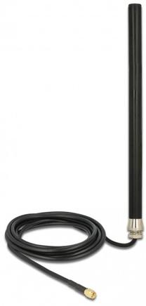 Соединение Delock GSM Antenna, 300 см, черный цв.