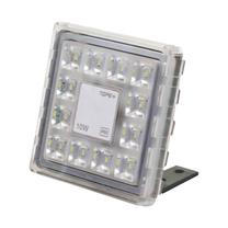 Prožektor ilma liikumisandurita, seinakinnitus Tope Brent, 10 W, 1102 lm, 6500 °K, IP65, must v.