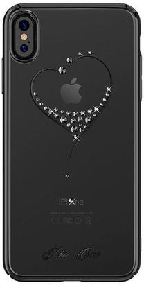 Telefona vāciņš Kingxbar, melna krās., Apple