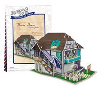 3D dėlionė 3D World style, 31 vnt.