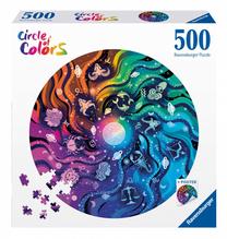 Dėlionė Ravensburger Astrology Circular, 52 cm x 52 cm, 500 vnt., įvairių spalvų