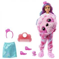 Кукла Mattel Barbie Cutie Reveal Sloth, 30 см, розовый цв.