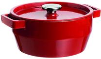 Puodas Pyrex 6.3 l, raudona sp. Prekė su pažeista pakuote.