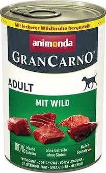Šlapias šunų maistas Animonda GranCarno Game, 0.4 kg