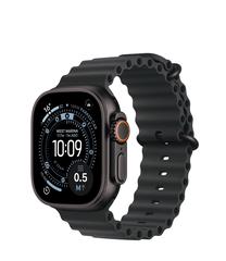Išmanusis laikrodis Apple Watch Ultra 3 GPS + Cellular 49mm MF0J4ET/A, black titanium korpusas su black ocean dirželiu