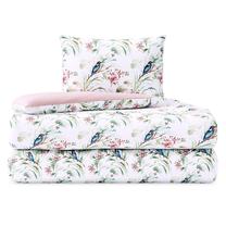 Patalynės užvalkalų komplektas Restilo Averi 44068, baltas/įvairių spalvų, 135 x 200 cm