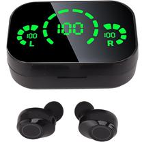 Belaidės ausinės Wireless WoW YD04 TWS Bluetooth 5.3 YD04, juoda sp.