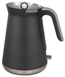 Elektriskā tējkanna Morphy Richards Aspect, 1.5 l, pelēka krās.
