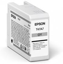 Spausdintuvo kasetė Epson UltraChrome Pro 10 T47A7, pilka, 50 ml
