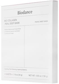 Sejas maska, komplekts Biodance Bio-Collagen Real Deep, 136 g, 4 gab.