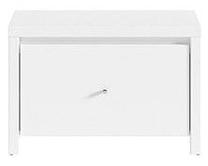 Batų dėžė Karet, balta, 66 cm x 40.5 cm x 44.5 cm