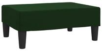 Pufas VLX Footstool 337689, tamsiai žalia sp., 78 cm x 56 cm x 32 cm
